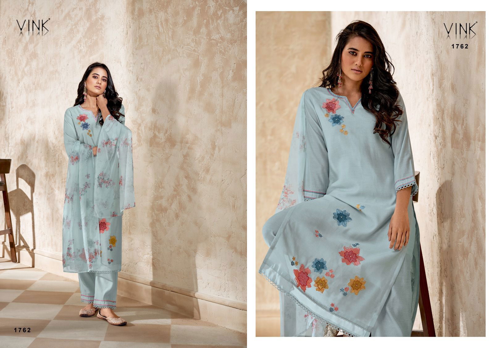 Trinity By Vink Viscose Readymade Suits Catalog
